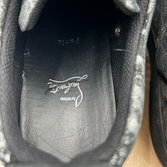 Men's Christian Louboutin, Louis Jr, orlato flat sneakers size 46 made in Italy - Picture 2 of 12